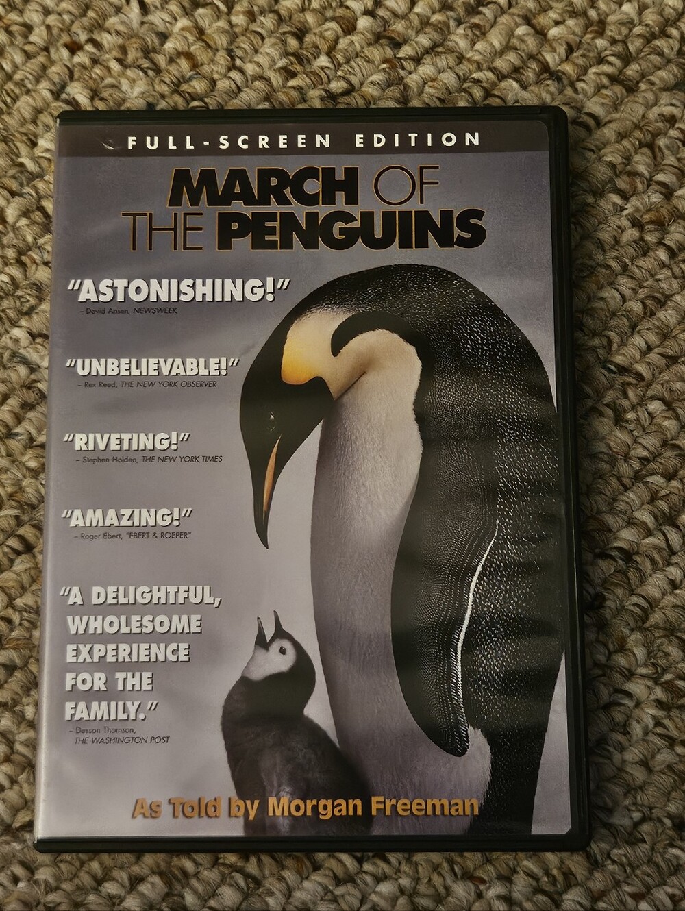 March of the Penguins Full-Screen Edition DVD